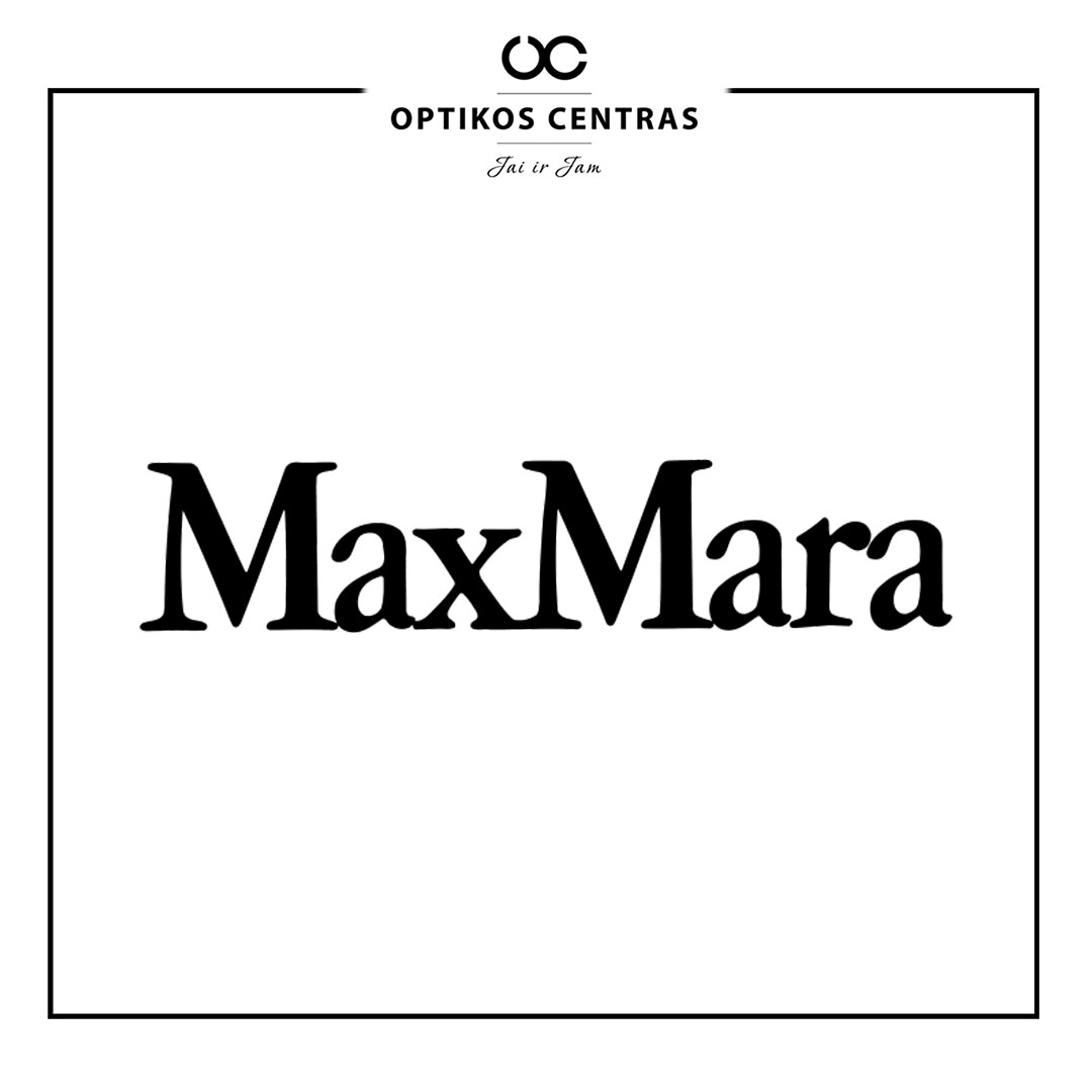 maxmara akinių rėmelių prekinis ženklas