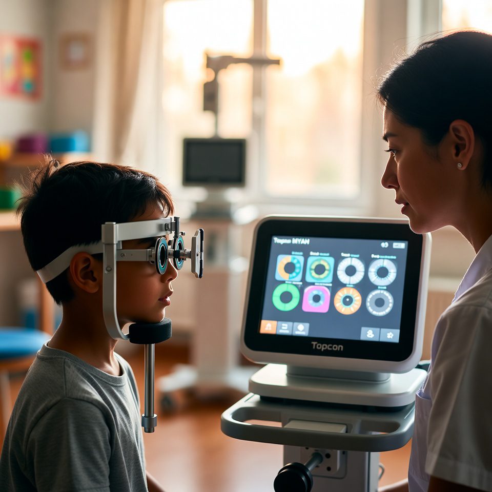 Topcon MYAH: Inovatyvi Priemonė Vaikiškos Miopijos Diagnozei ir Gydymui