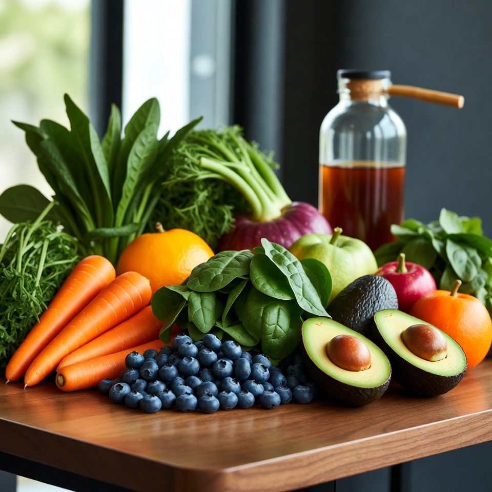 1. Vitaminai akims: natūralūs receptai geram regėjimui 2. 7 paprasti būdai, kaip pagerinti akių sveikatą 3. Kartą per dieną: vitaminai akims iš morkų ir špinatų 4. Vitaminai akims: kaip natūralūs produktai gali padėti 5. Akių sveikata: ką valgyti, kad matytumėte geriau 6. Akių vitaminai: optimalūs produktai jūsų regėjimui 7. Vitaminas A: regėjimo stiprintojas kiekvieno lėkštėje 8. Vitaminas C ir E: dvigubas ginklas nuo kataraktos 9. 5 maisto produktai, kurie stiprina jūsų akių sveikatą 10. Akių sveikata: paprasti mitybos patarimai kasdienai 11. Rinkitės morkas: kaip jos padeda akims 12. Liuteinas ir zeaksantinas: apsauga nuo mėlynos šviesos 13. Vitaminai akims: maitinkite savo regėjimą teisingai 14. Omega-3 ir akys: kodėl verta rinktis žuvį 15. Daržovės akims: kurie ingredientai galingiausi? 16. Sve
