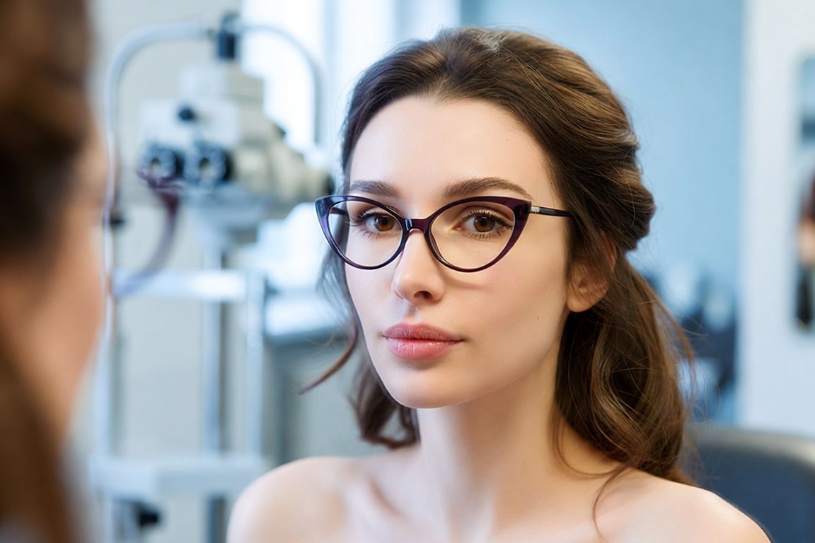 Kaip pasirinkti cat-eye akinius pagal veido formą?